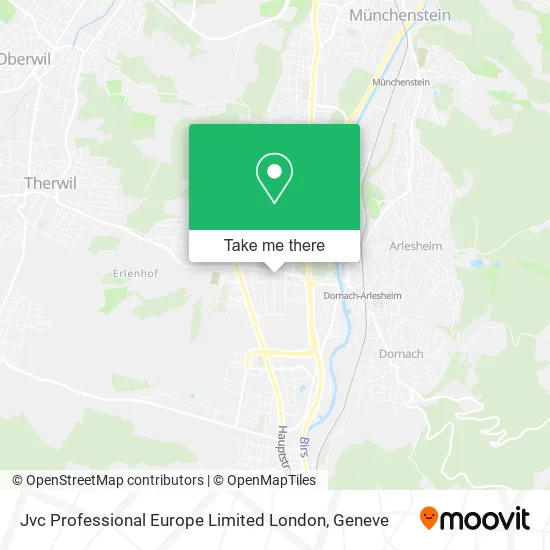 Jvc Professional Europe Limited London map