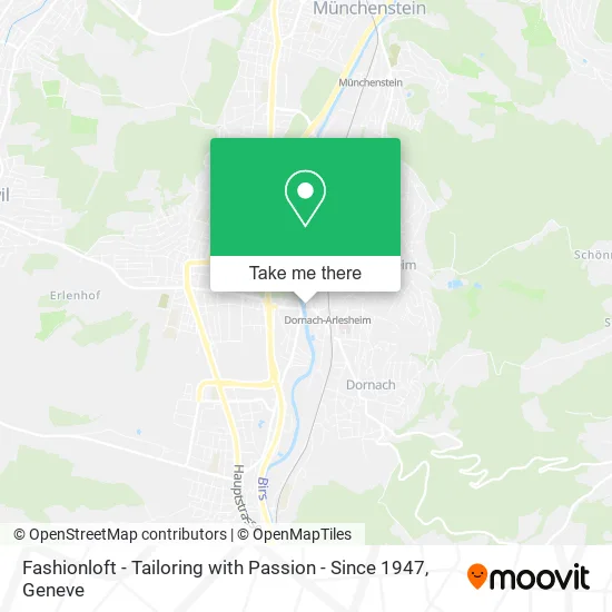 Fashionloft - Tailoring with Passion - Since 1947 map