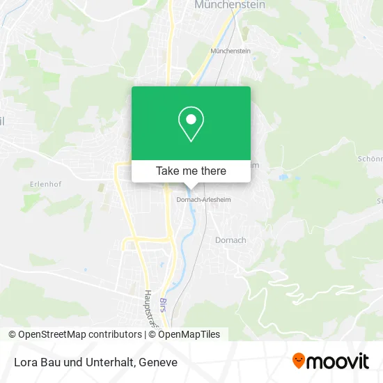 Lora Bau und Unterhalt map