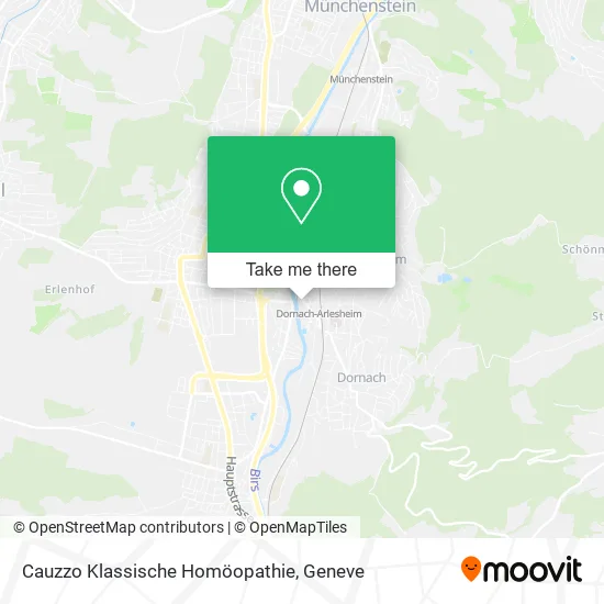 Cauzzo Klassische Homöopathie map