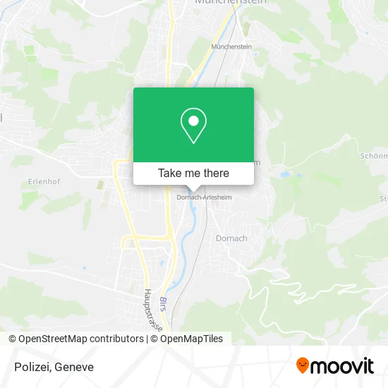 Polizei map