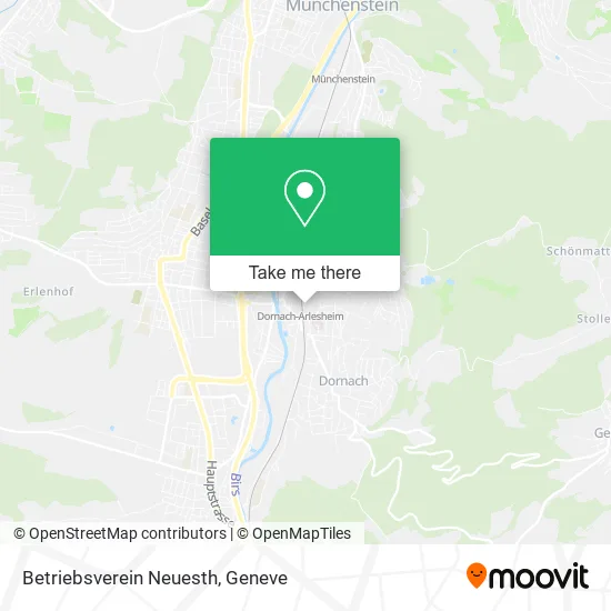Betriebsverein Neuesth map