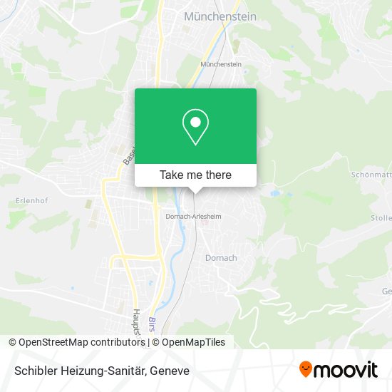 Schibler Heizung-Sanitär map