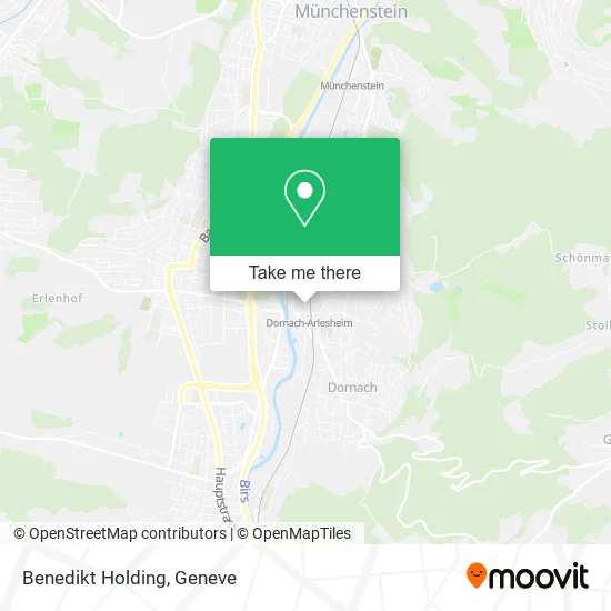 Benedikt Holding map