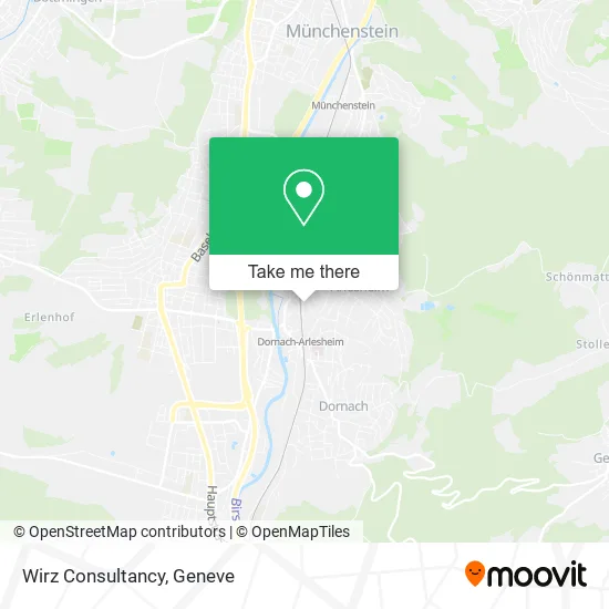 Wirz Consultancy map