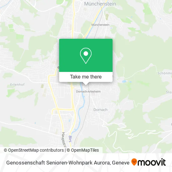 Genossenschaft Senioren-Wohnpark Aurora map