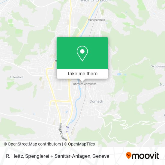 R. Heitz, Spenglerei + Sanitär-Anlagen map