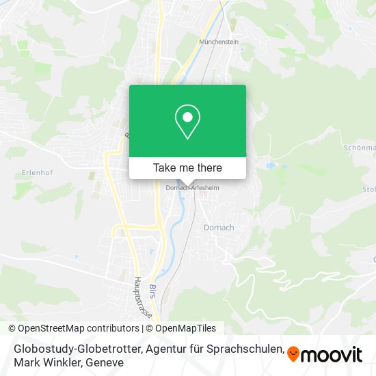 Globostudy-Globetrotter, Agentur für Sprachschulen, Mark Winkler map