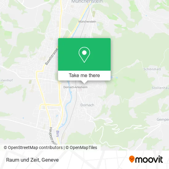 Raum und Zeit map