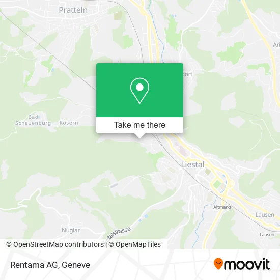 Rentama AG map