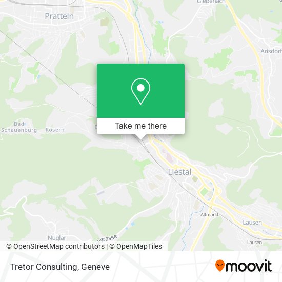 Tretor Consulting map