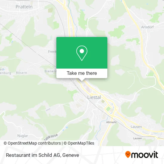 Restaurant im Schild AG map