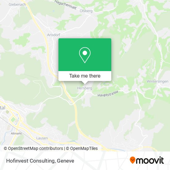 Hofinvest Consulting map