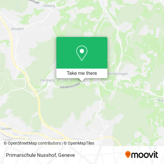 Primarschule Nusshof map