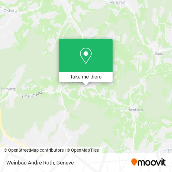 Weinbau André Roth map