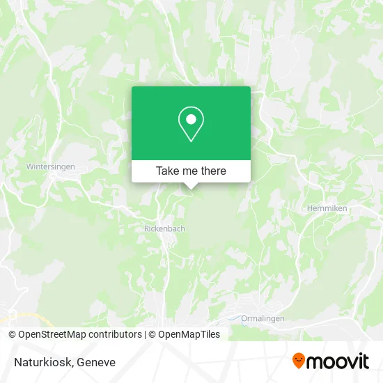 Naturkiosk map