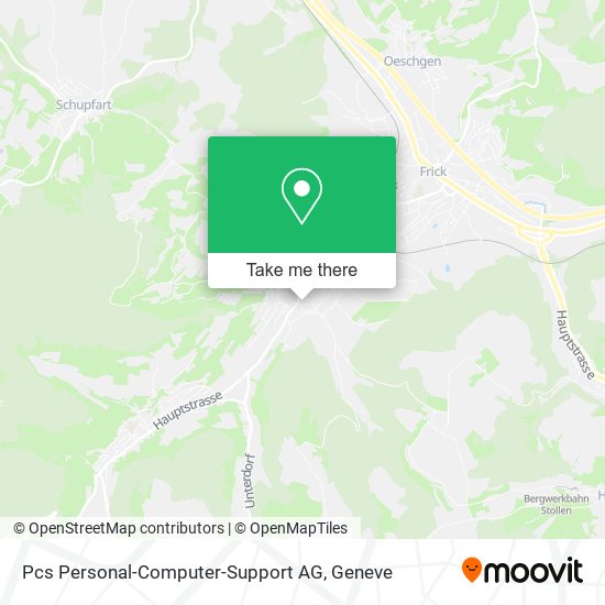 Pcs Personal-Computer-Support AG map