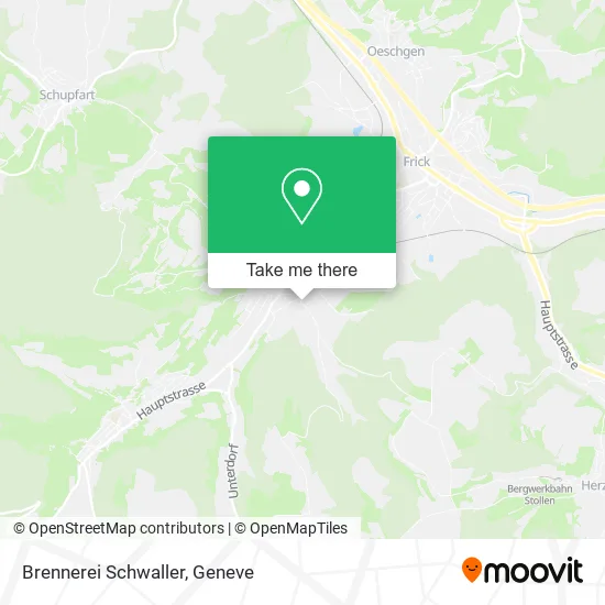 Brennerei Schwaller map