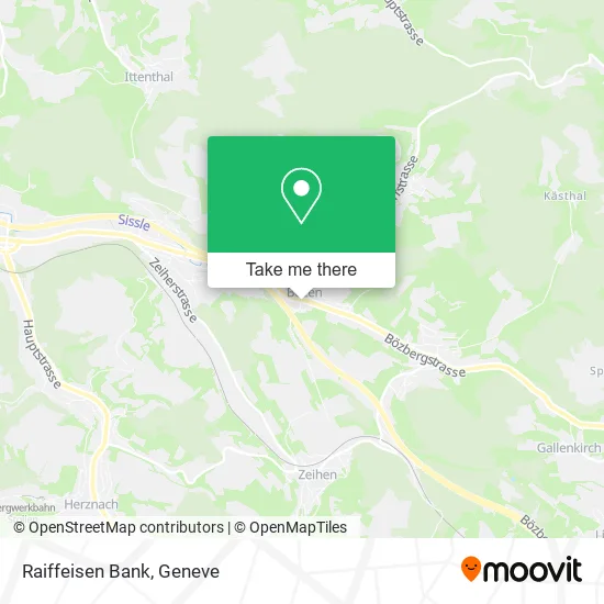 Raiffeisen Bank map