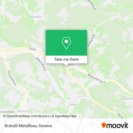 Brändli Metallbau map