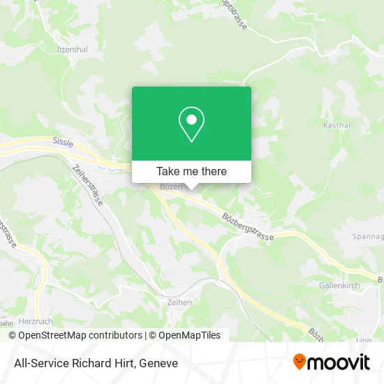 All-Service Richard Hirt map