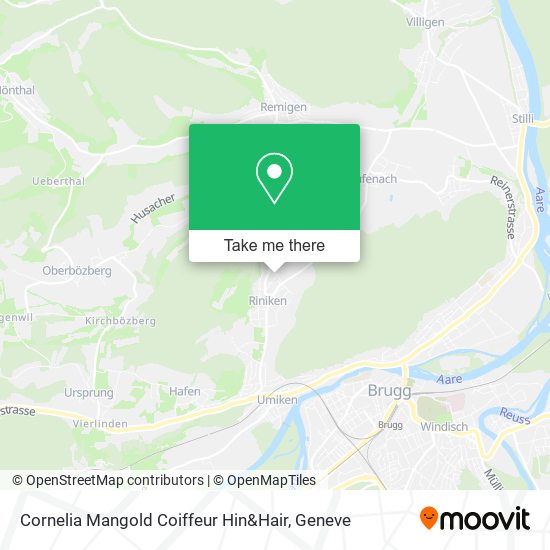 Cornelia Mangold Coiffeur Hin&Hair map