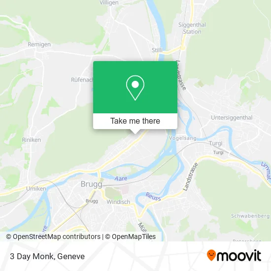 3 Day Monk map