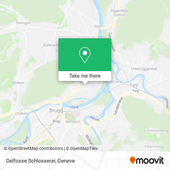 Delfosse Schlosserei map