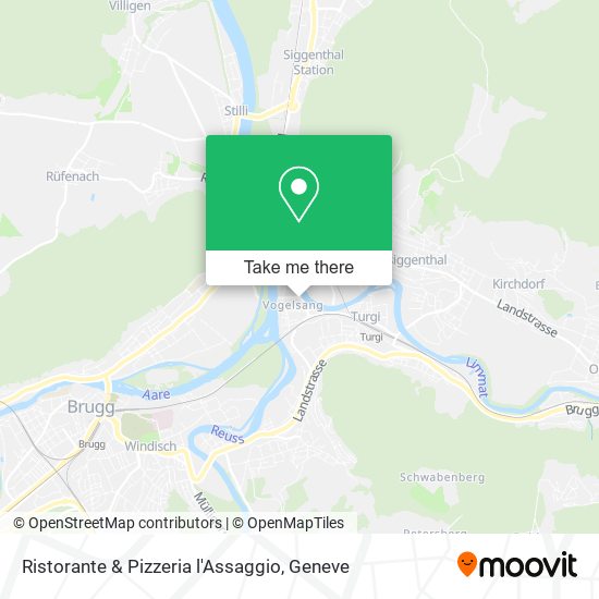 Ristorante & Pizzeria l'Assaggio map