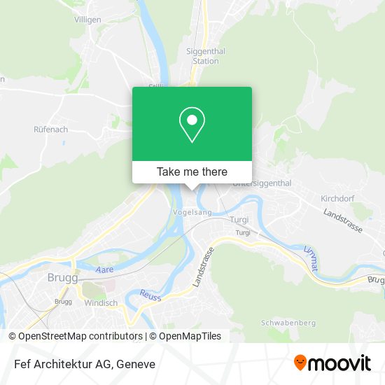 Fef Architektur AG map