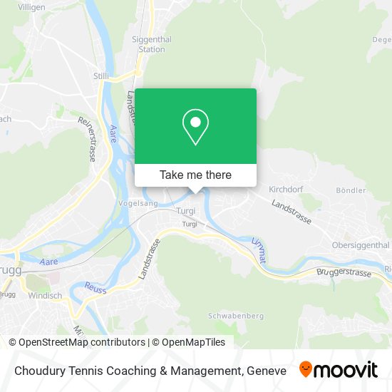 Choudury Tennis Coaching & Management map