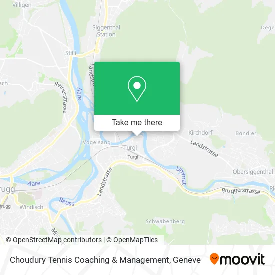 Choudury Tennis Coaching & Management map