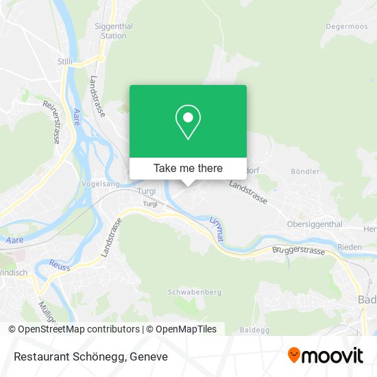 Restaurant Schönegg map