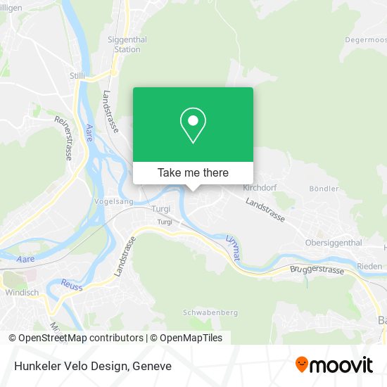 Hunkeler Velo Design map