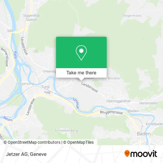Jetzer AG map