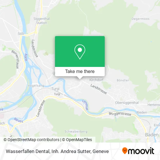 Wasserfallen Dental, Inh. Andrea Sutter map