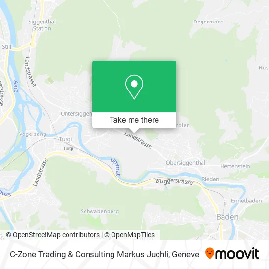 C-Zone Trading & Consulting Markus Juchli map