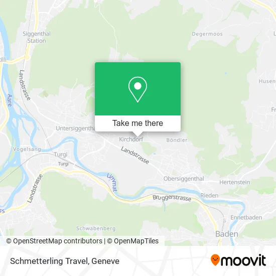 Schmetterling Travel map