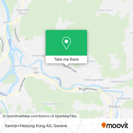 Sanitär+Heizung Küng AG map