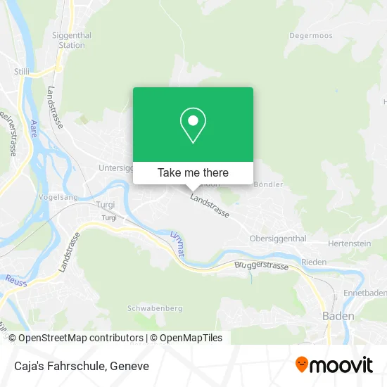 Caja's Fahrschule map