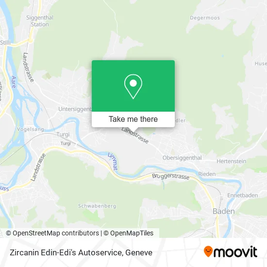 Zircanin Edin-Edi's Autoservice map