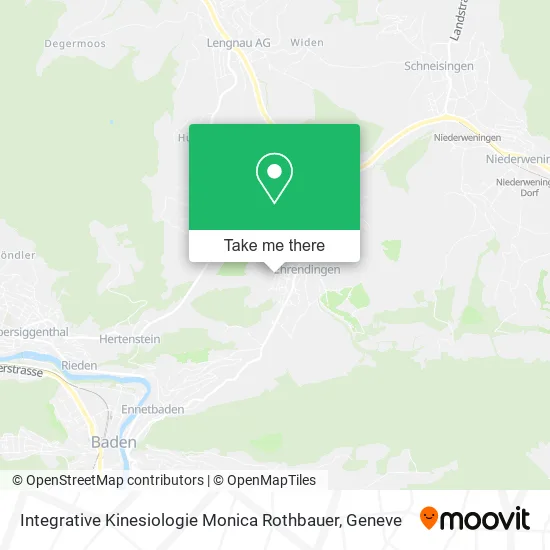 Integrative Kinesiologie Monica Rothbauer map