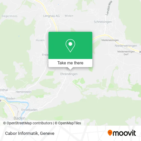 Cabor Informatik map