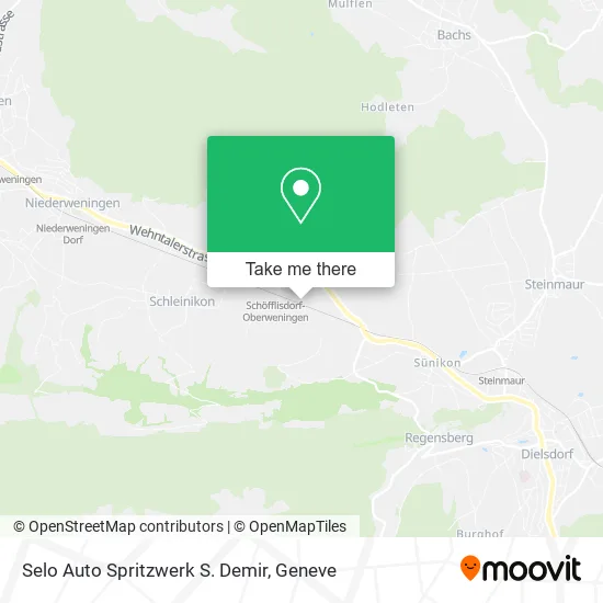 Selo Auto Spritzwerk S. Demir map