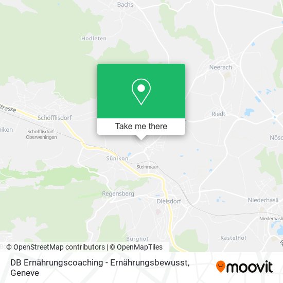 DB Ernährungscoaching - Ernährungsbewusst map