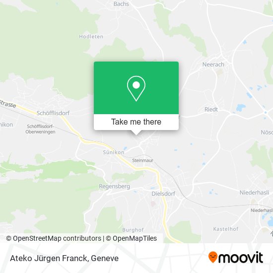 Ateko Jürgen Franck map