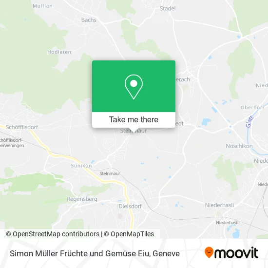 Simon Müller Früchte und Gemüse Eiu map