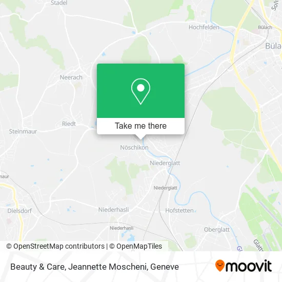 Beauty & Care, Jeannette Moscheni map