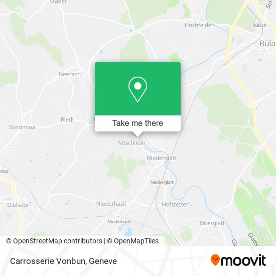 Carrosserie Vonbun map