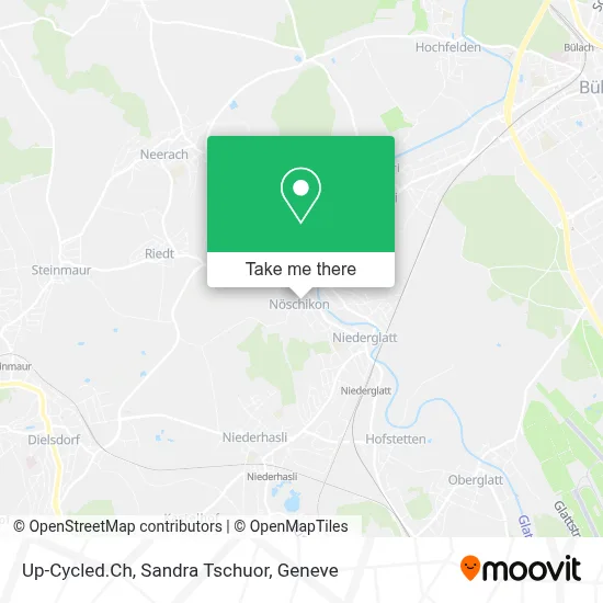 Up-Cycled.Ch, Sandra Tschuor map